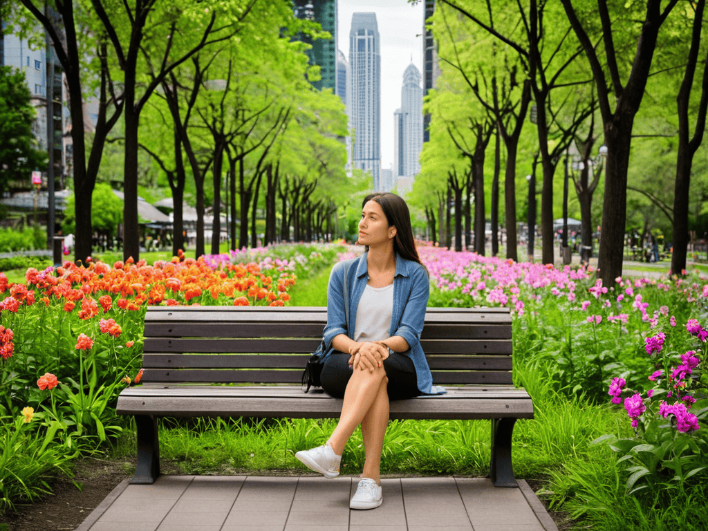 Thriving in Urban Existence cityscape