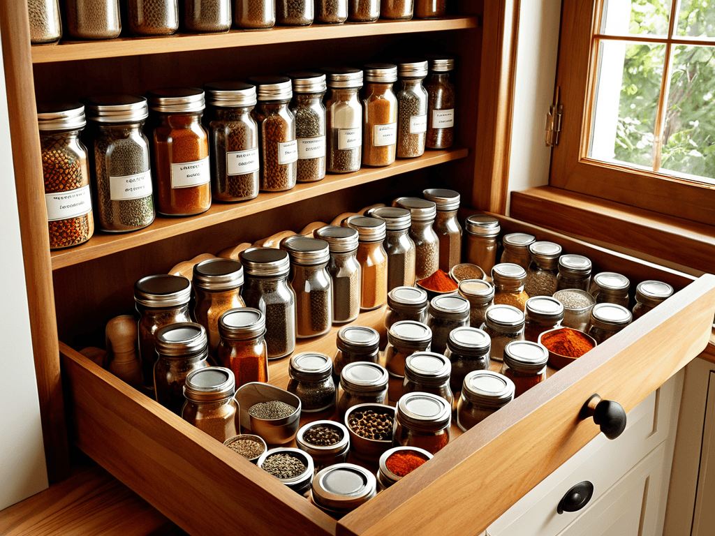 Mindful kitchen spice organization tips