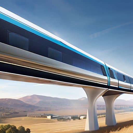 High‑Speed Rail train speeding through countryside