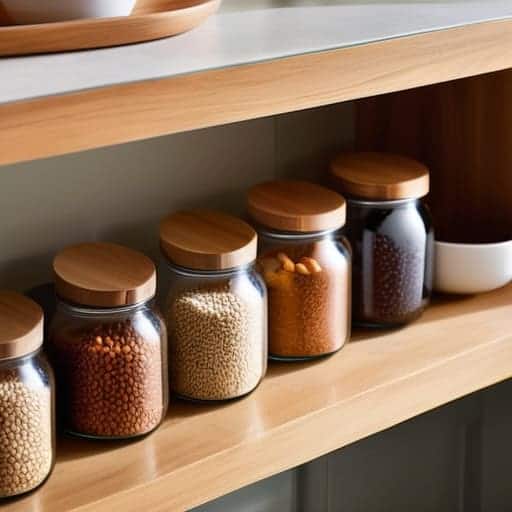 Integrating Bulk Food Container Systems for pantry.