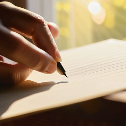 Beyond the Digital Noise: Reclaiming Connection Through the Art of a Decent Handwritten Note 2 Finding a Personal Touch in a Digital Age.